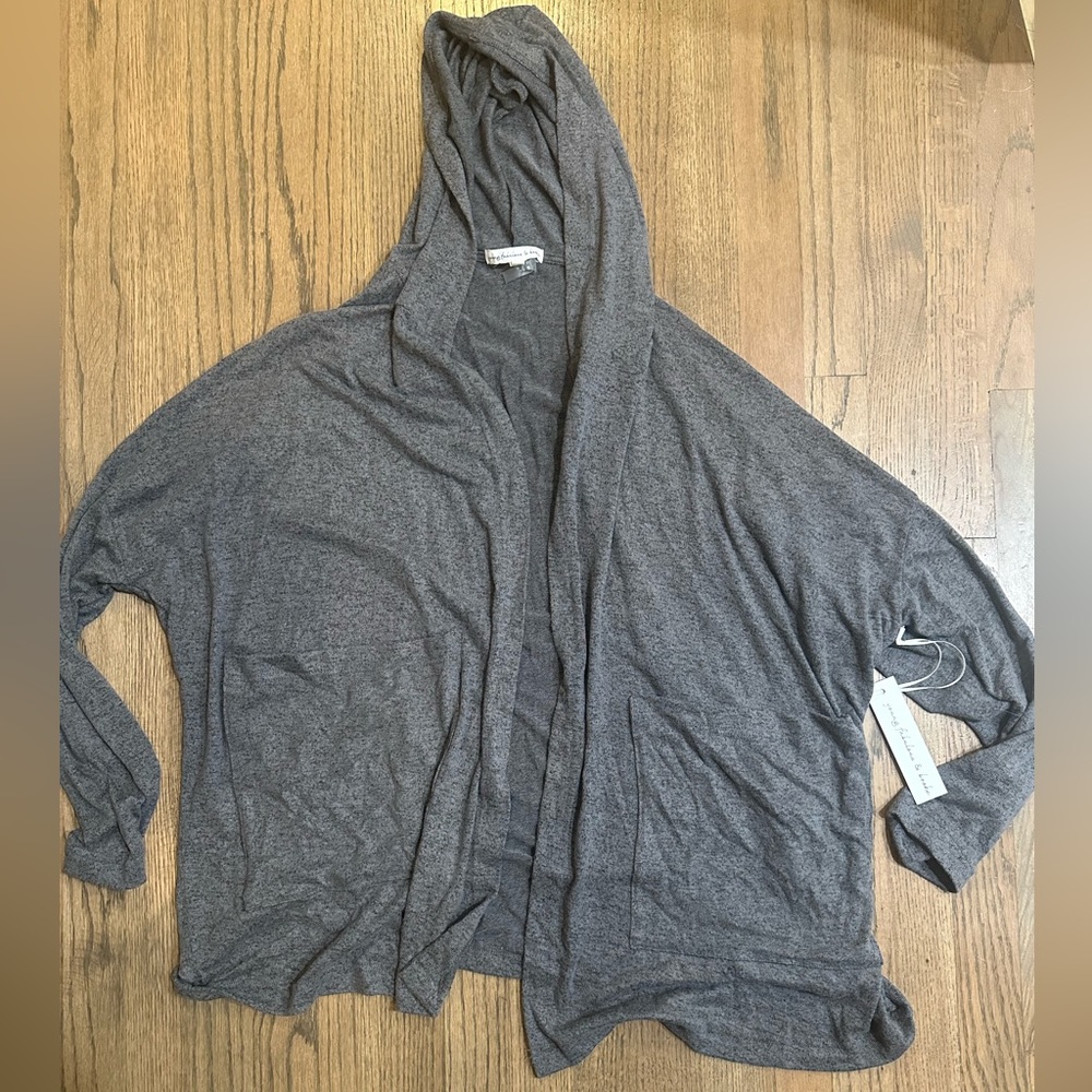 NWT Young Fabulous & Broke Cardigan with Hood-Size XS